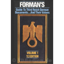 Formans Guide to Third Reich German Documents... (Vol. 1)