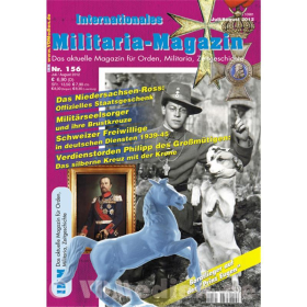 Internationales Militaria-Magazin IMM 156 Orden Militaria Zeitgeschichte