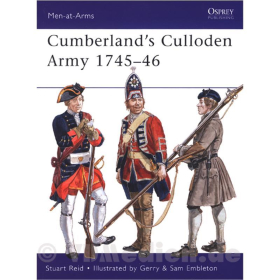 Cumberlands Culloden Army 1745-46 (MAA Nr. 483) - S. Reid / G. &amp; S. Embleton