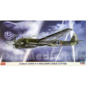 1/72 Hasegawa 01999 Junkers Ju88A-8 w/Balloon Cable Cutter
