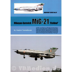 Mikoyan-Gurevich MiG-21 &quot;Fishbed&quot;, Warpaint Nr. 91 - Vladimir Trendafilovski