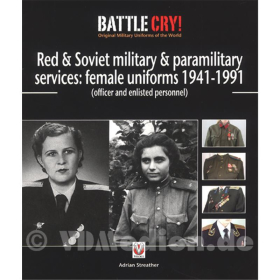 Red & Soviet military & paramiltary services. female uniforms 1941-1991 (officer and enlisted personnel) - A. Streather