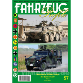 FAHRZEUG Profile 57: Gepanzerte Radfahrzeuge der Bundeswehr (Teil 2) - Peter Blume