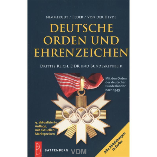 Deutsche Orden und Ehrenzeichen Drittes Reich DDR und Bundesrepublik 