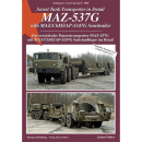 Der sowjetische Panzertransporter MAZ-537G mit...