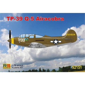 TP-39 Q-5 Airacobra, US WWII Trainer, RS Models 92151, 1:72