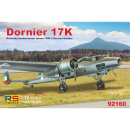 Dornier 17K - WW II German Bomber, RS Models 92160, 1:72