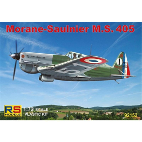 Morane-Saulnier M.S. 405, RS Models, 1:72, (92152)