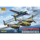 P-38G Lightning WWII American Fighter, RS Models, 1:72,...