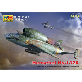Henschel Hs-132A German Dive Bomber, RS Models, 1:72, (92153)