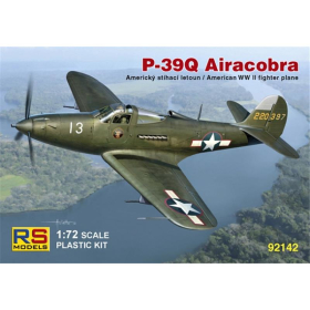 P-39 Q Airacobra - American WW II Fighter Plane, RS Models, 1:72, (92142)