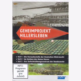 DVD - Geheimprojekt Hillersleben - Von Wehrmacht bis Bundeswehr