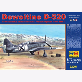 Dewoitine D-520, RS Models 92091, 1:72