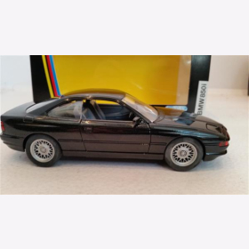 BMW 850i, Schwenkscheinwerfer, schwarz metallic, M 1:24 Schabak 1630