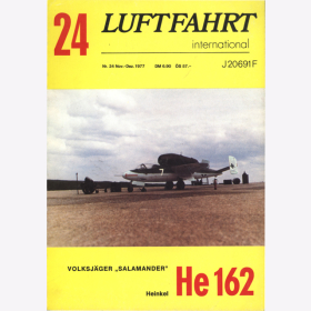 Luftfahrt international Nr. 24 Volksj&auml;ger Salamander He 162