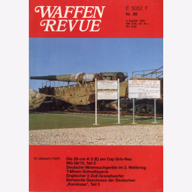 Waffen Revue Nr. 89 Minensuchger&auml;te Tellermine 43 MG 08/15