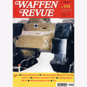 Waffen Revue Nr. 113 schwerer Minenr&auml;umer Gewehrgranate Plastit