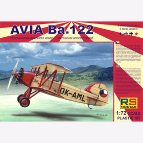 AVIA BA. 122, RS Models, 1:72 (92054)