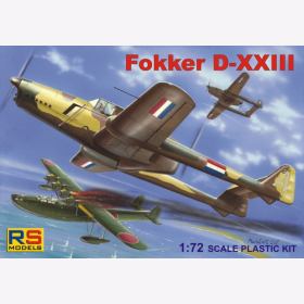 Fokker D-XXIII, RS Models, 1:72, (92081)