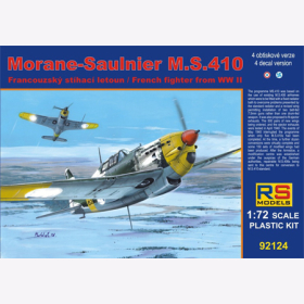 Morane-Saulnier M.S.410 French Fighter WWII, RS Models, 1:72, (92124)