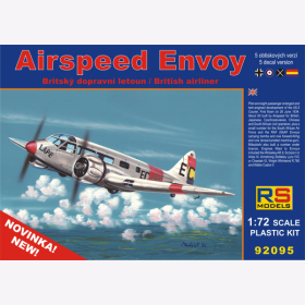 Airspeed Envoy British Airliner, Cheetah Engine, RS Models, 1:72, (92095)