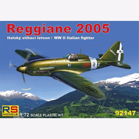 Reggiane 2005 WW II Italian Fighter, RS Models, 1:72, (92147)