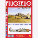 Focke Wulf Fw 190 Varianten - Flugzeug Profile 45