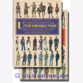 Kn&ouml;tel Farbiges Handbuch der Uniformkunde - 2 B&auml;nde! Gebraucht!