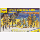 Sowjetische Artillerie Crew WK II, Zvezda 3517, M 1:35...