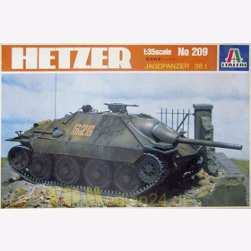 Hetzer Jagdpanzer 38t 1:35 Italeri 209