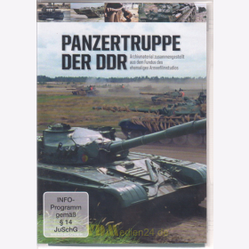Panzertruppe der DDR - Archivmaterial des ehemaligen Armeefilmstudios - DVD