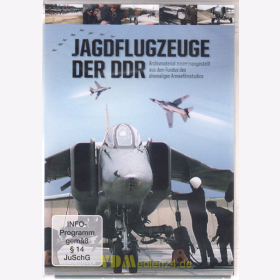 Jagdflugzeuge der DDR - Archivmaterial des ehemaligen Armeefilmstudios - DVD