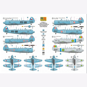 Yak-11 / C-11 &quot;Moose&quot; Two-seat advanced trainer, RS Models, 1:72, (92166)