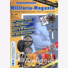 Internationales Militaria-Magazin IMM 150 Orden Militaria Zeitgeschichte