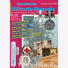 Internationales Militaria-Magazin IMM 147 Orden Militaria Zeitgeschichte