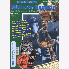 Internationales Militaria-Magazin IMM 146 Orden Militaria Zeitgeschichte