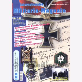 Internationales Militaria-Magazin IMM 145 Orden Militaria Zeitgeschichte