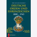 Deutsche Orden und Ehrenzeichen 1800 - 1945 - 20. Auflage...