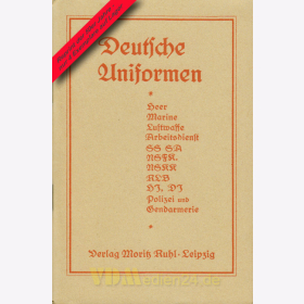 Deutsche Uniformen - Heer, Marine, Luftwaffe, Arbeitsdienst...