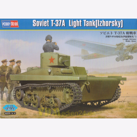 Soviet T-37A Light Tank (Izhorsky), HobbyBoss 83821, 1:35