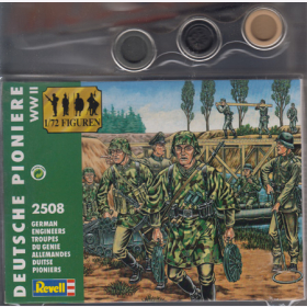German Engineers Revell 2508 1:72 40 Soldiers incl. Colors
