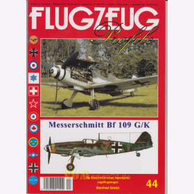 Messerschmitt Bf 109 G/K FLUGZEUG Profile Nr. 44 - Manfred Griehl