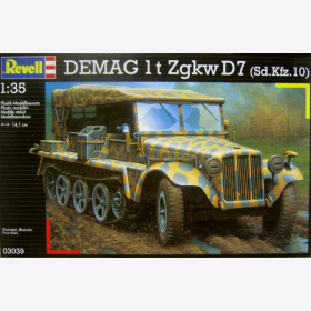 DEMAG 1 t Zgkw D7 (Sd.Kfz.10) - 1:35 Revell 03039