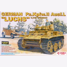 German Pz.Kpfw.II Ausf.L &quot;LUCHS&quot; (Late Version), Asuka Model 35-001, M 1:35