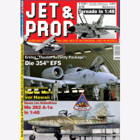 JET &amp; PROP 2/15 Flugzeuge von gestern &amp; heute im Original &amp; im Modell