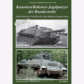 Tank Destroyers Gun/Missile of the Modern German Army - Tankograd-Milit&auml;rfahrzeug Spezial Nr. 5016