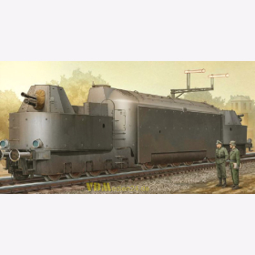 German Armored Train Panzertriebwagen Nr.16, Trumpeter 00223, 1:35