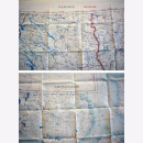 Fliegerkarte Silk Map von Norwegen (Namsos) / Finnland...