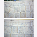 Fliegerkarte Silk Map von Onega und Cherdyn (Russland)...