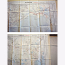Fliegerkarte Silk Map von Astrakhan (Russland) und...